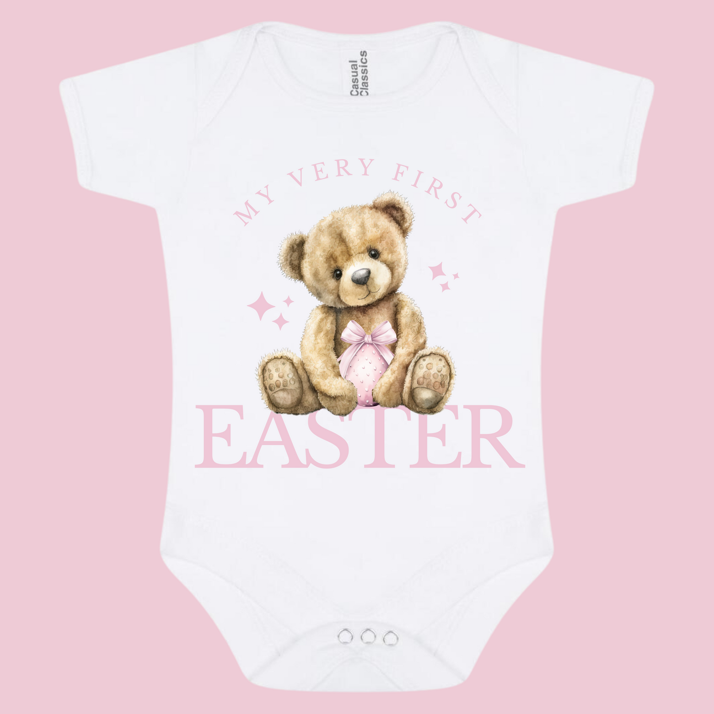 My Very First Easter Baby Bodysuit / Baby Vest - Unisex , Baby Boys And Girls - Bear Design