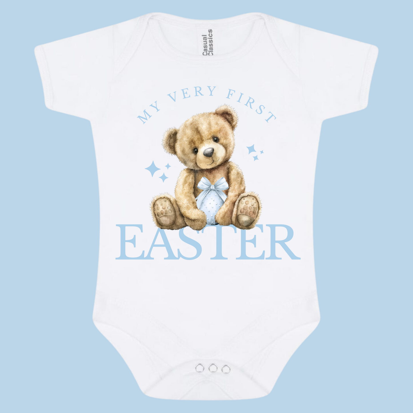 My Very First Easter Baby Bodysuit / Baby Vest - Unisex , Baby Boys And Girls - Bear Design